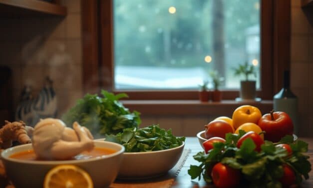 Dieta przy przeziębieniu – Co jeść, aby szybciej wrócić do zdrowia? – Jadłospis i porady dietetyczne dla osób walczących z infekcją.